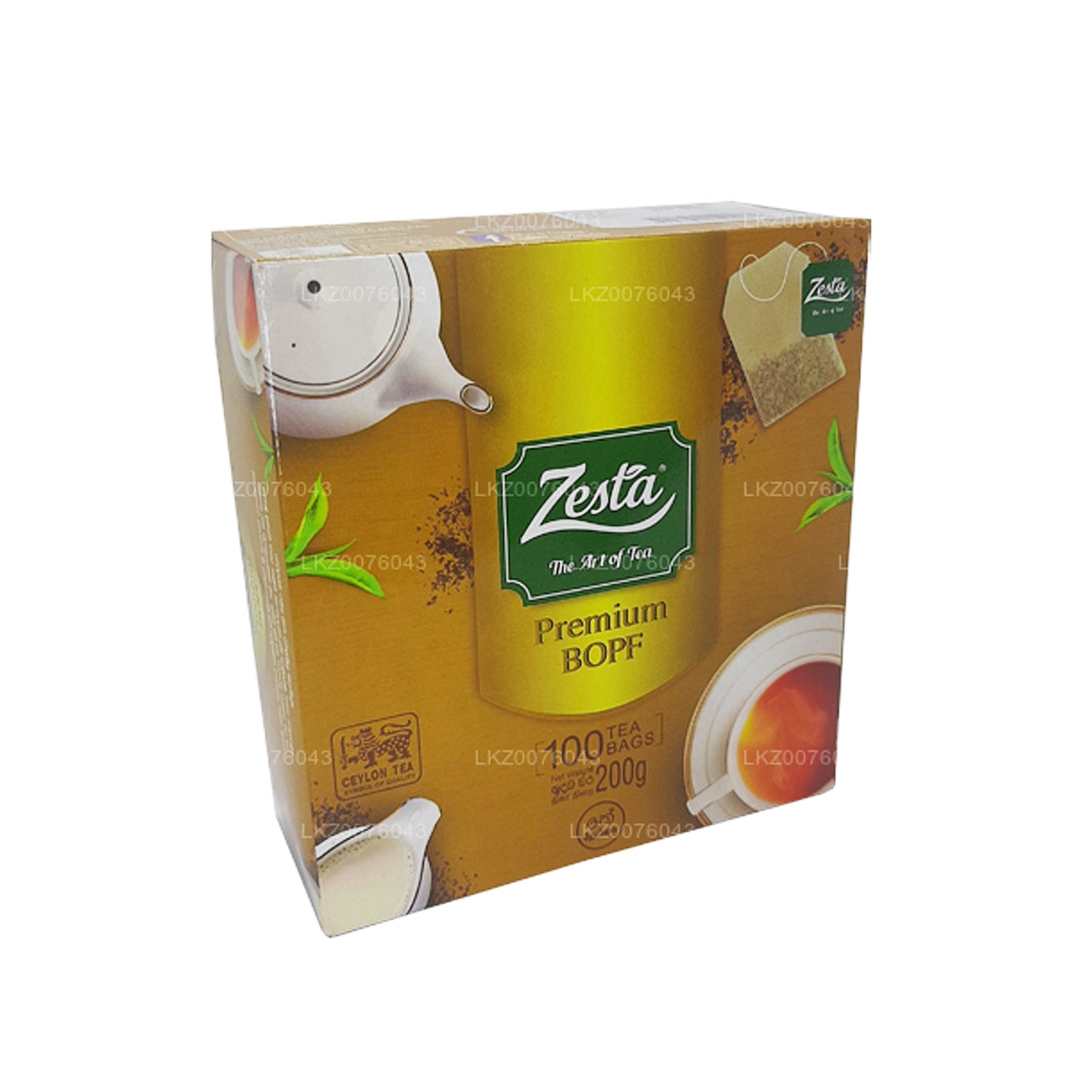 Té Zesta (100 g) 50 bolsitas de té