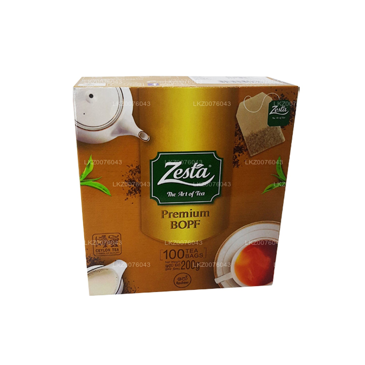 Té Zesta (100 g) 50 bolsitas de té