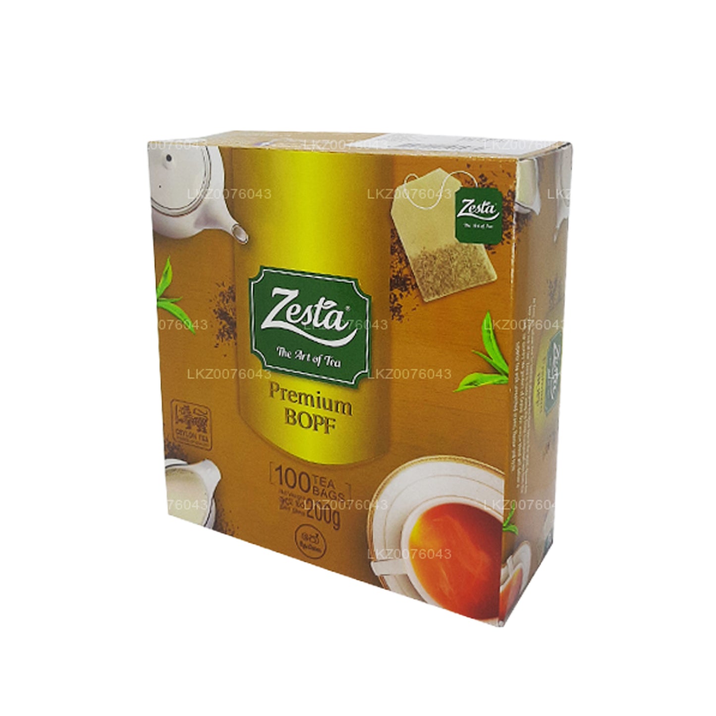 Té Zesta (100 g) 50 bolsitas de té