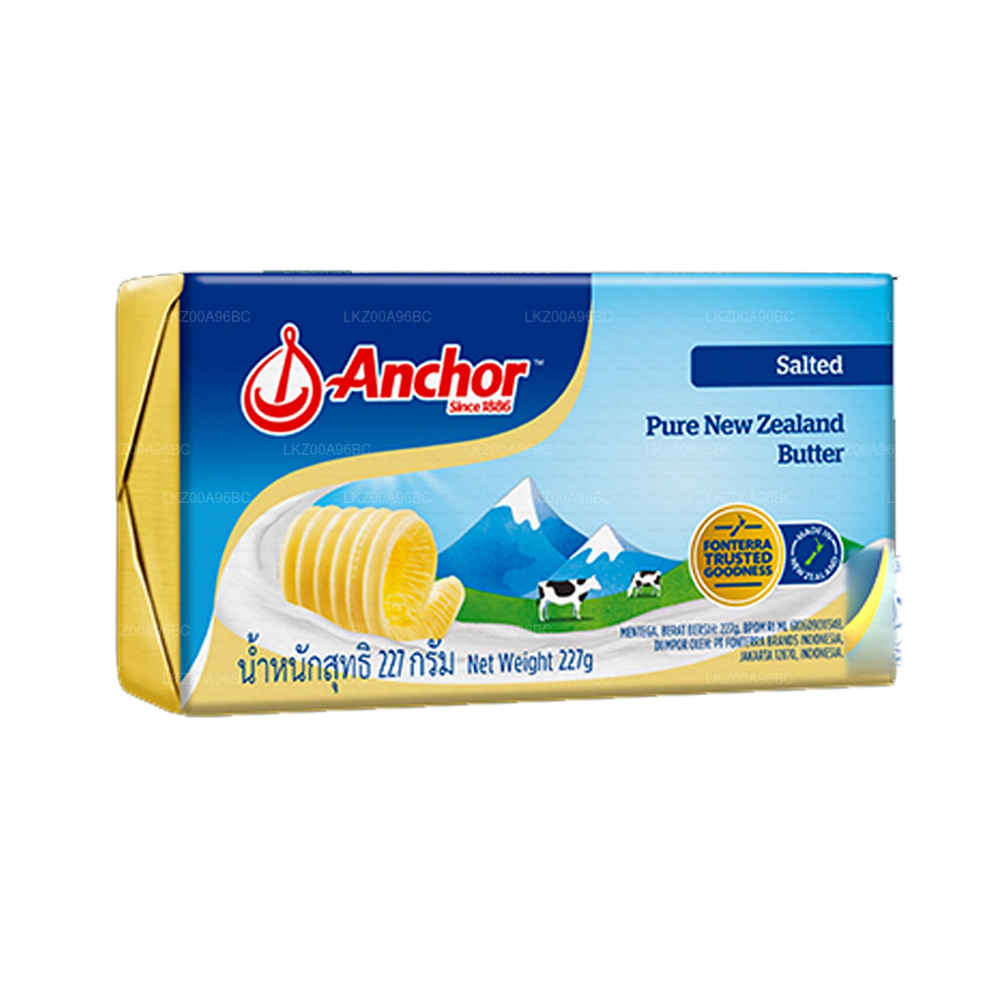 Mantequilla pura neozelandesa Anchor Salted (227 g)