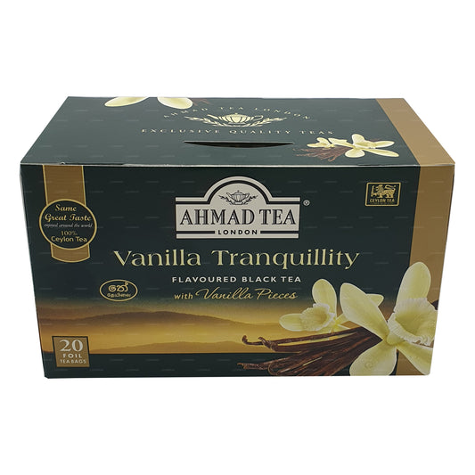 Ahmad tea Vanilla Tranquility, 20 bolsitas de té de aluminio (40 g)