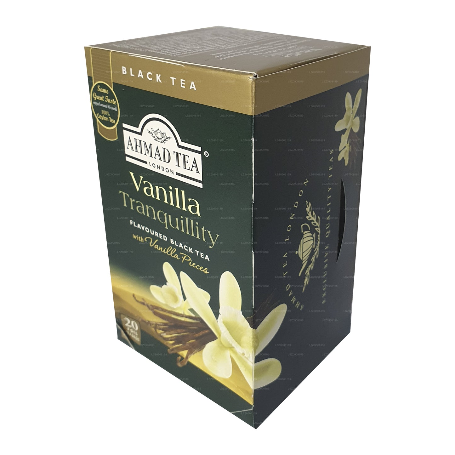 Ahmad tea Vanilla Tranquility, 20 bolsitas de té de aluminio (40 g)