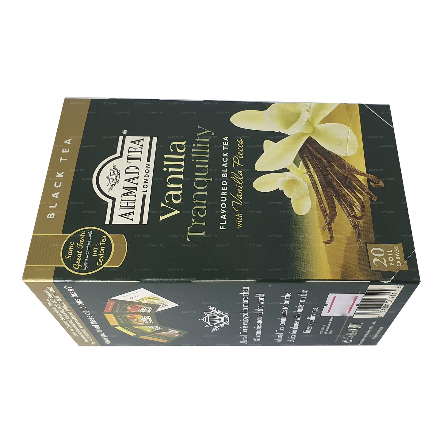 Ahmad tea Vanilla Tranquility, 20 bolsitas de té de aluminio (40 g)