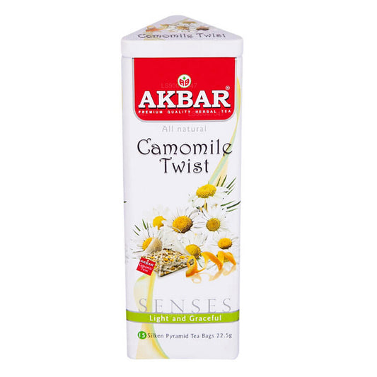 Akbar Camomile Twist (30 g) 15 bolsitas de té