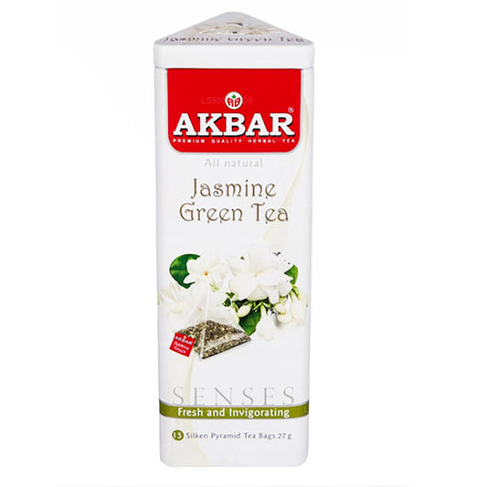 Té verde de jazmín Akbar (27 g) 15 bolsitas de té