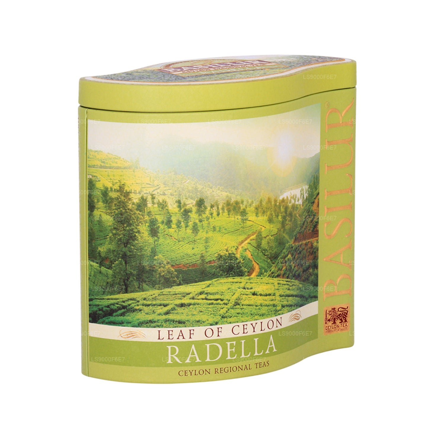 Carrito de té verde «Radella» de hojas de Ceilán de Basilur (100 g)