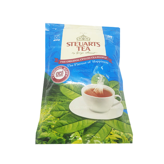 Té negro de hojas sueltas de Ceilán de primera calidad de George Steuart, BOPF (400 g)