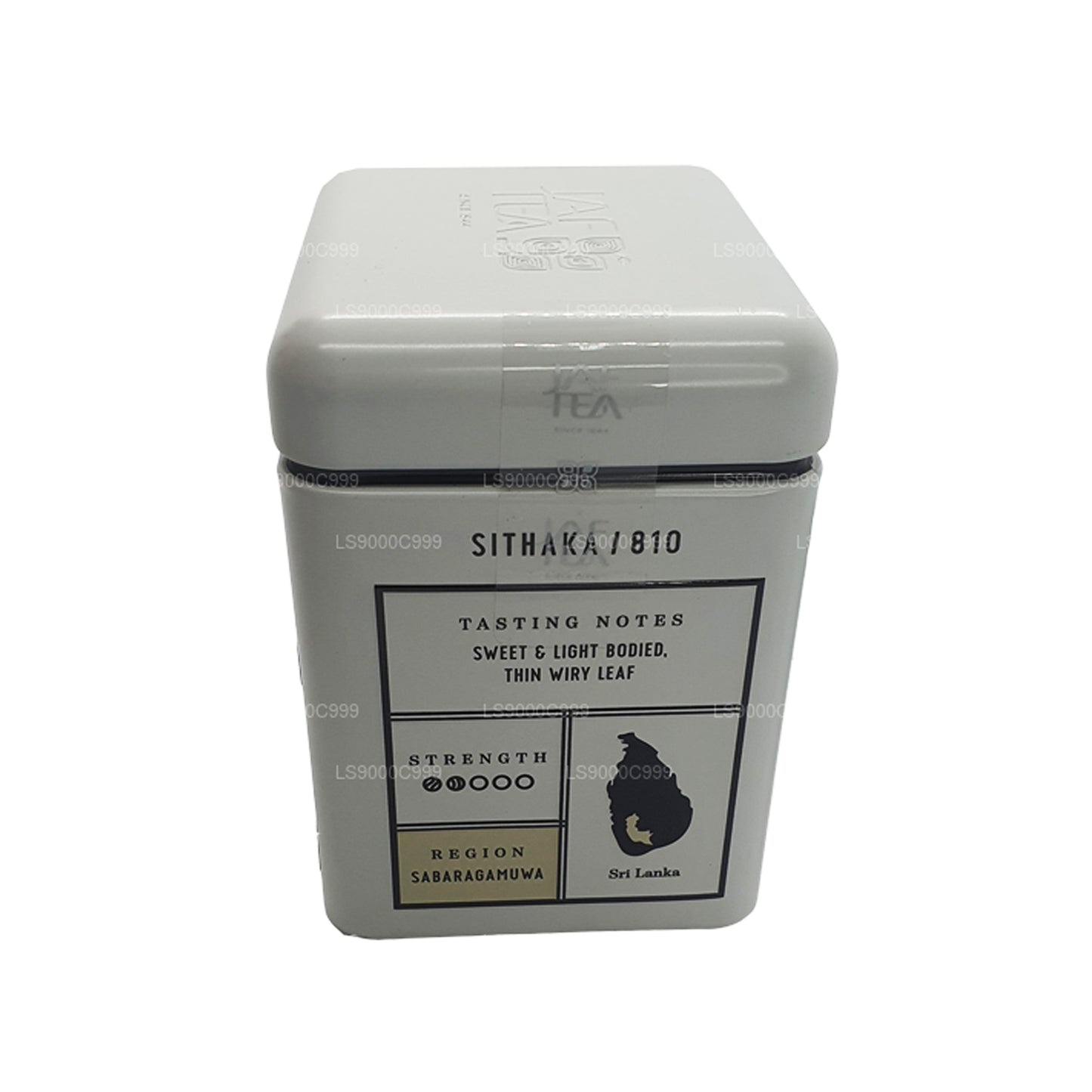 Lata de té Jaf de la colección Single Estate Sithaka (90 g)