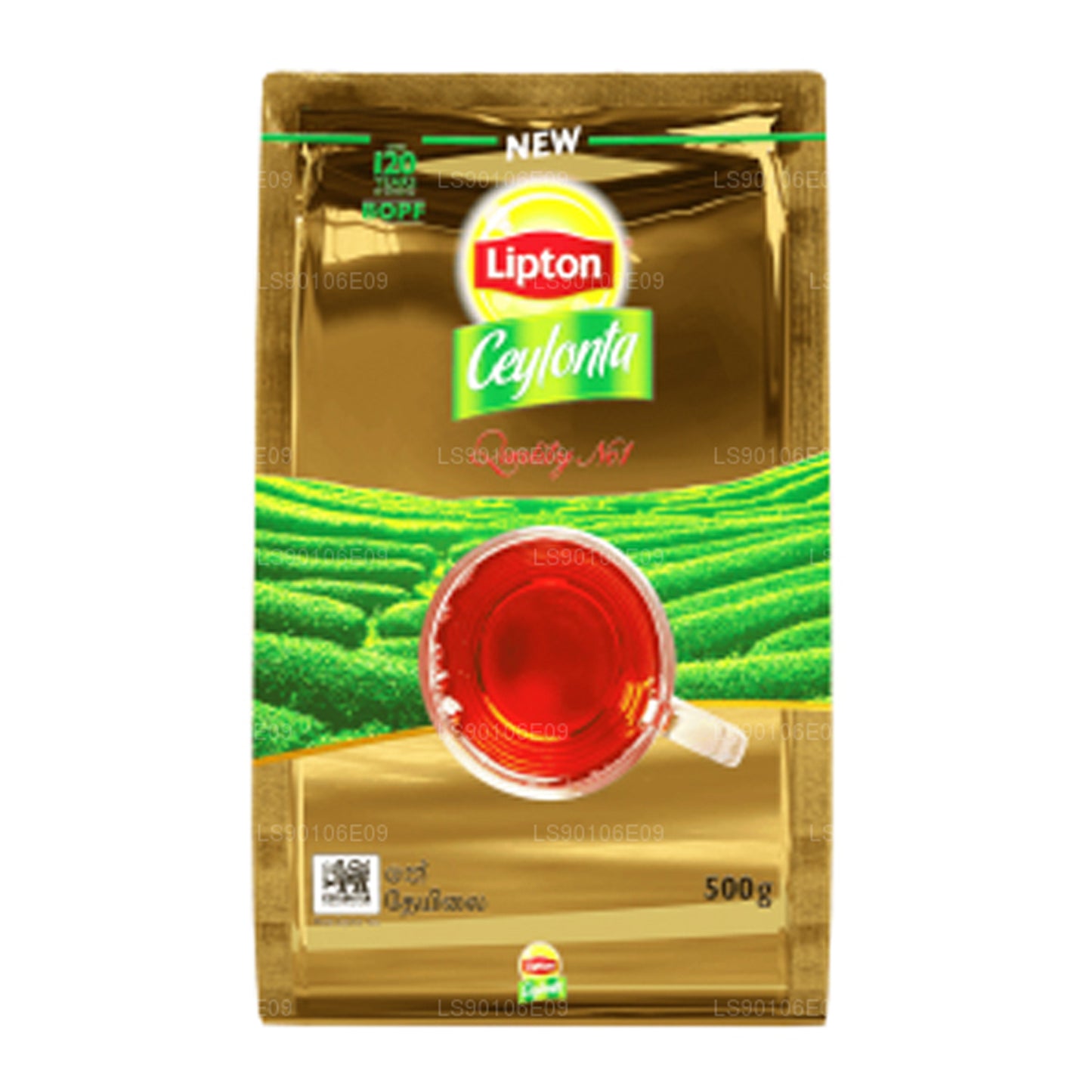 Bolsa de té negro Lipton Ceylonta (500 g)