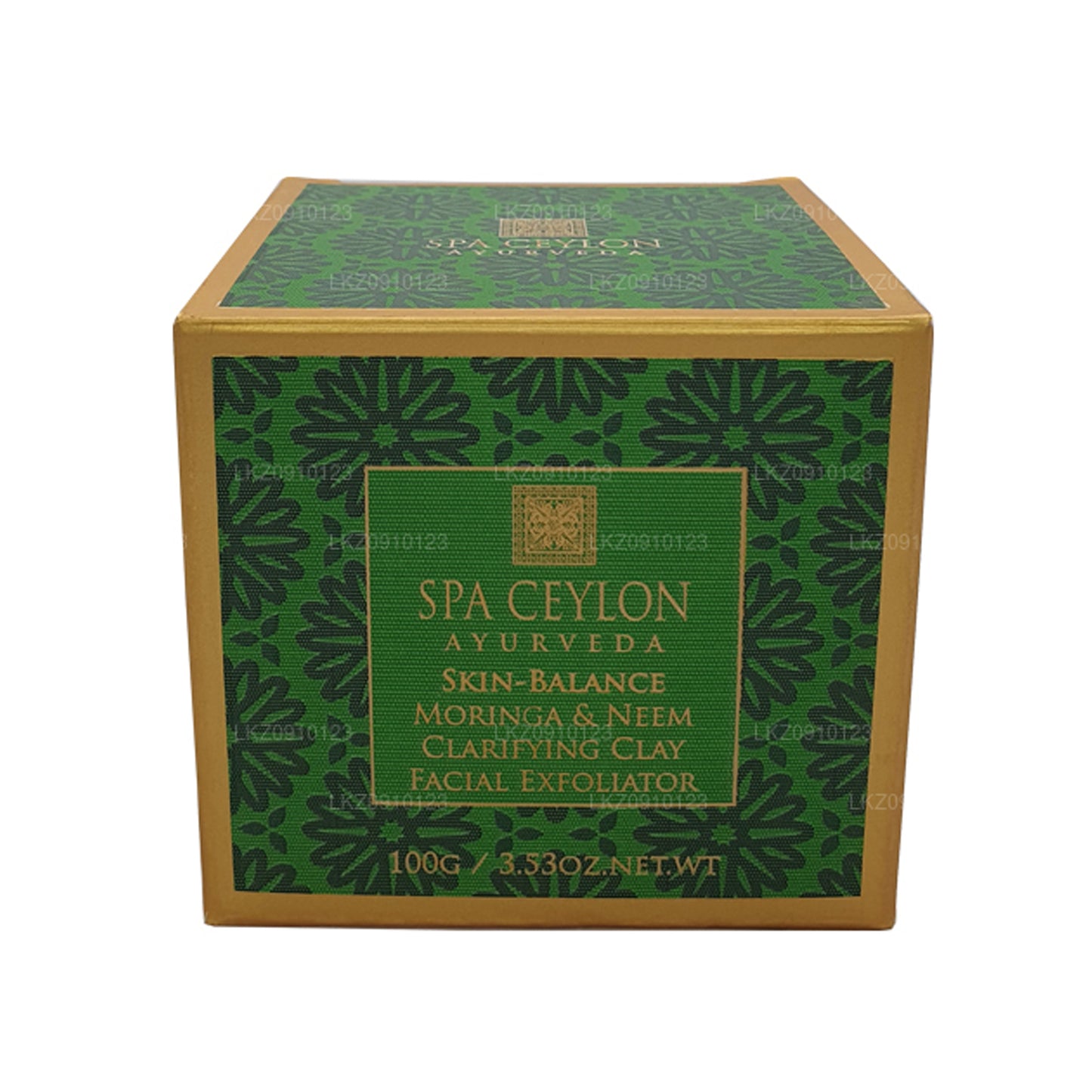 Exfoliante facial de arcilla clarificante Spa Ceylon Skin Balance con moringa y neem (100 g)