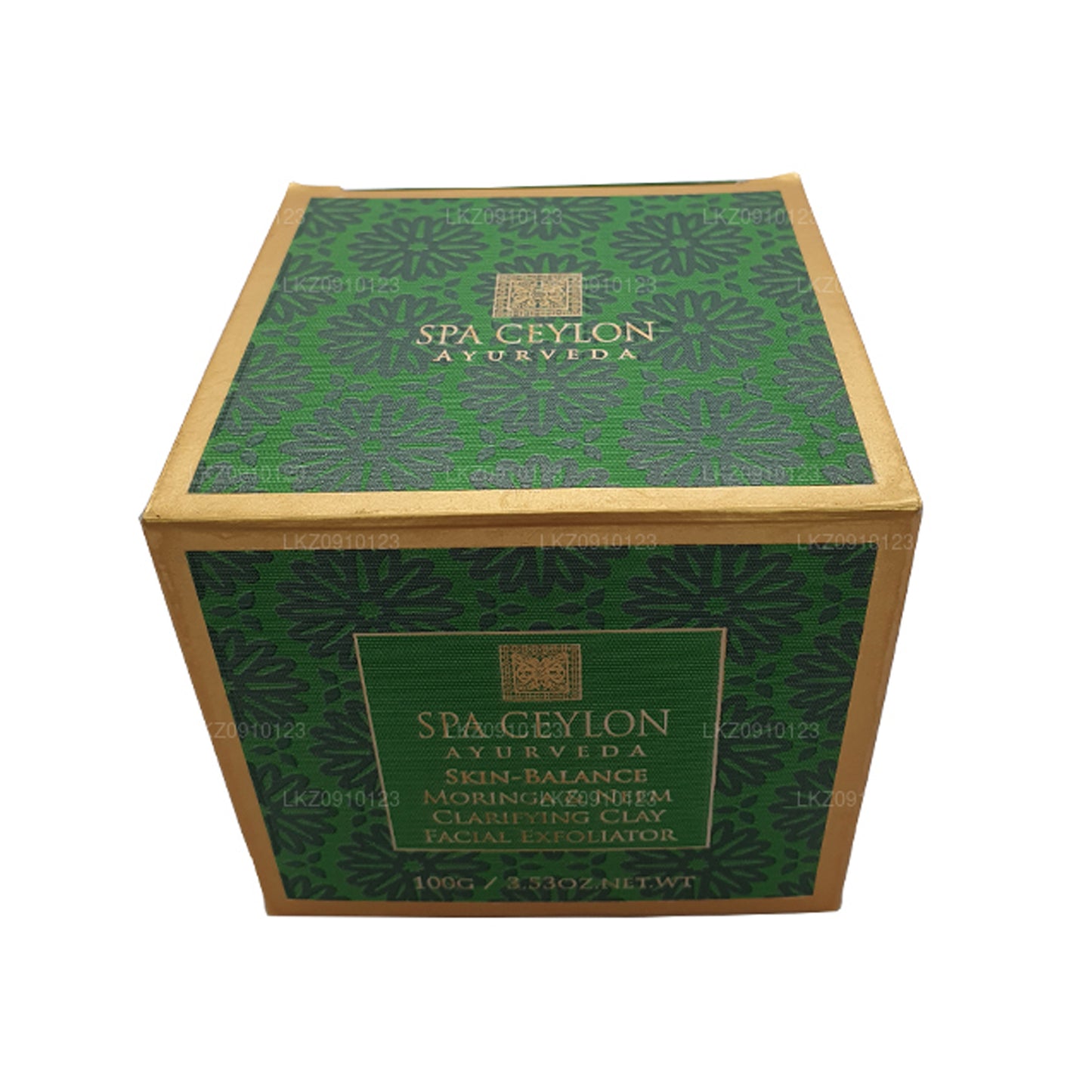 Exfoliante facial de arcilla clarificante Spa Ceylon Skin Balance con moringa y neem (100 g)