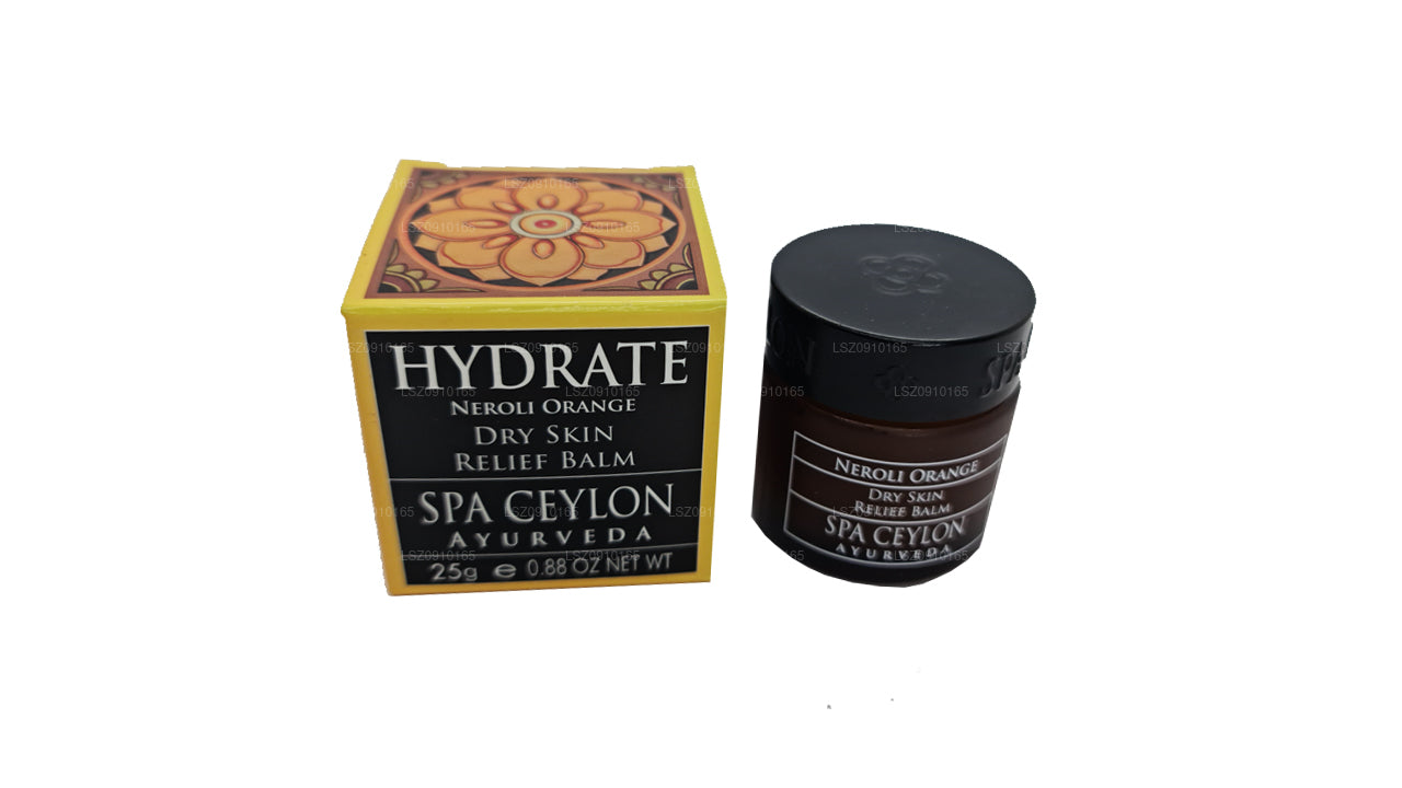 Bálsamo para aliviar la piel seca con neroli y naranja de Spa Ceylon (25 g)