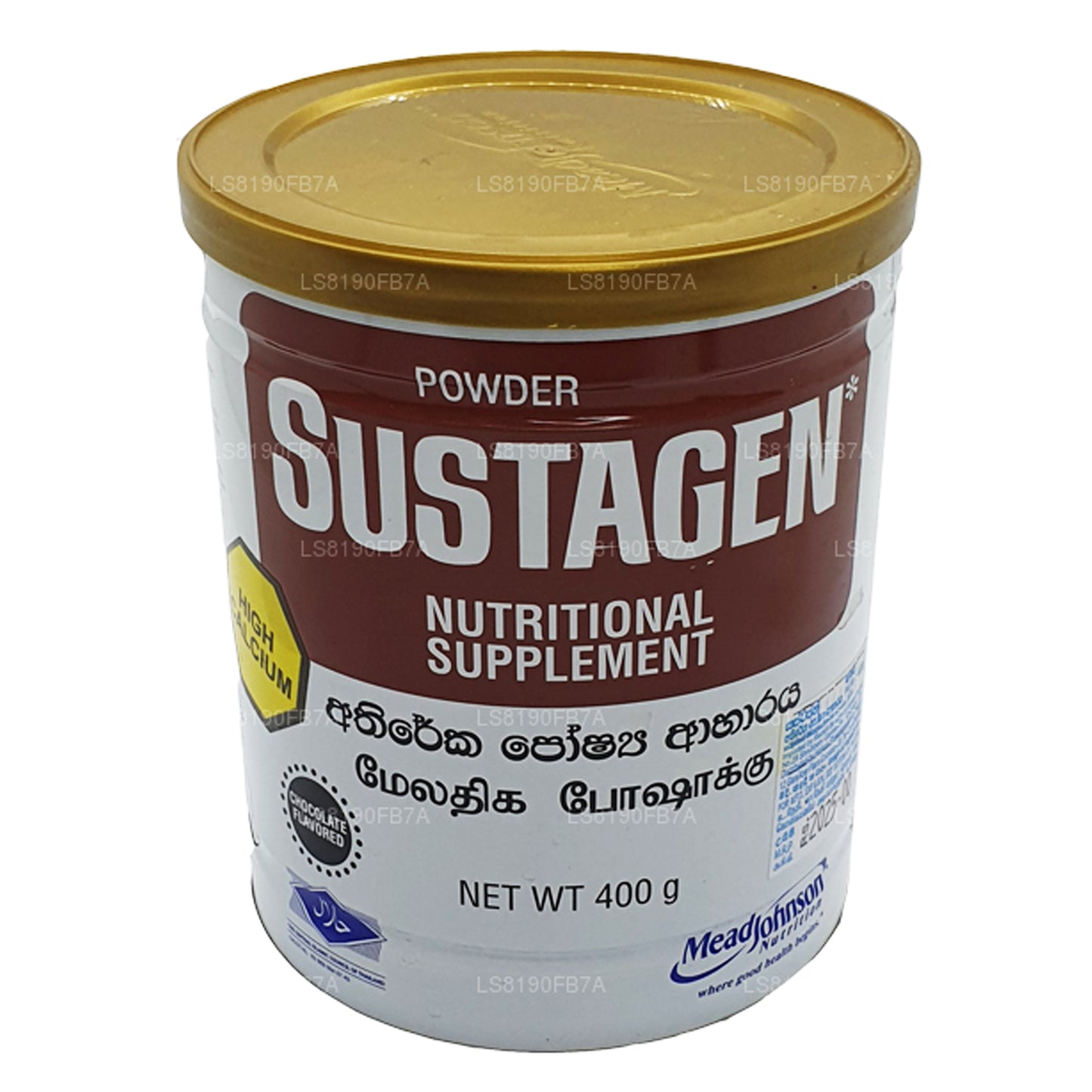 Suplemento nutricional de chocolate Sustagen (400 g)