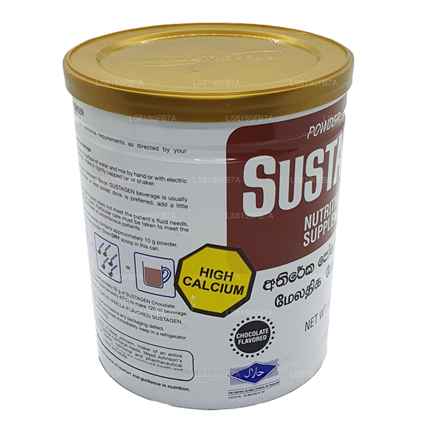 Suplemento nutricional de chocolate Sustagen (400 g)