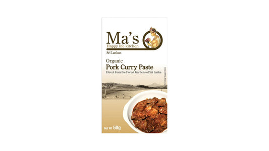 Pasta orgánica de curry de cerdo MA's Kitchen (50 g)