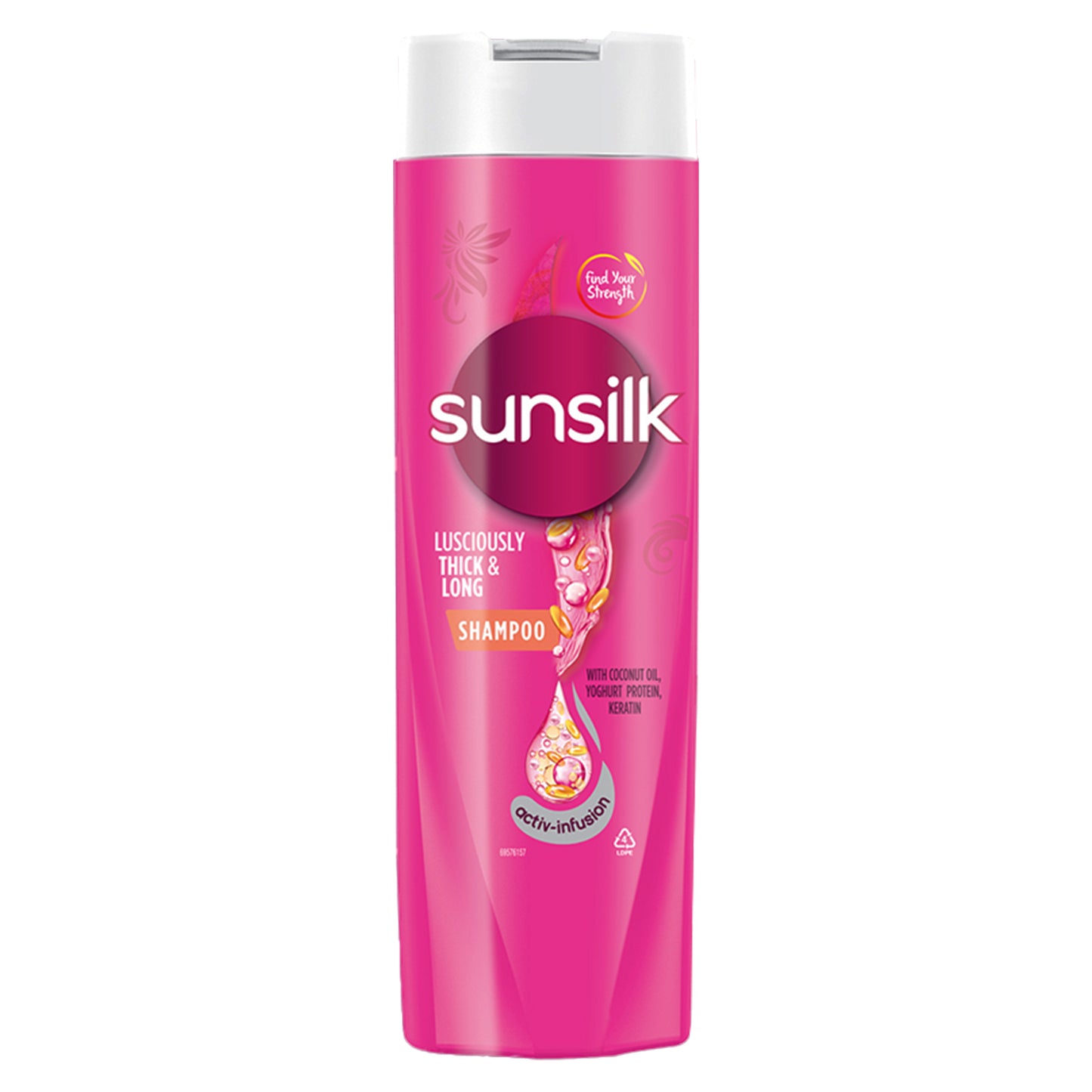 Champú grueso y largo Sunsilk (180 ml)