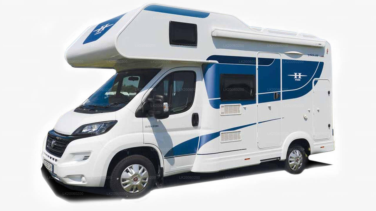 Alquiler de autocaravanas con chófer (Hobby Siesta A70 GM)