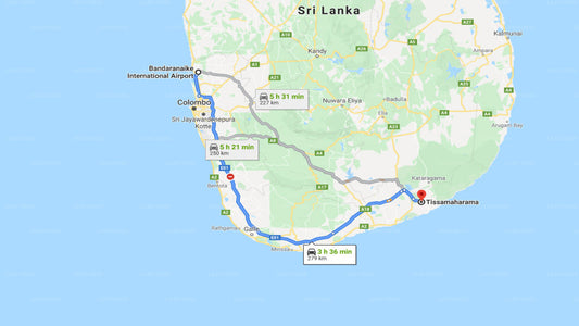 Colombo Airport (CMB) to Thelawala City Private Transfer