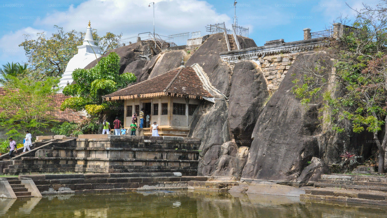 Ciudad sagrada de Anuradhapura desde Dambulla