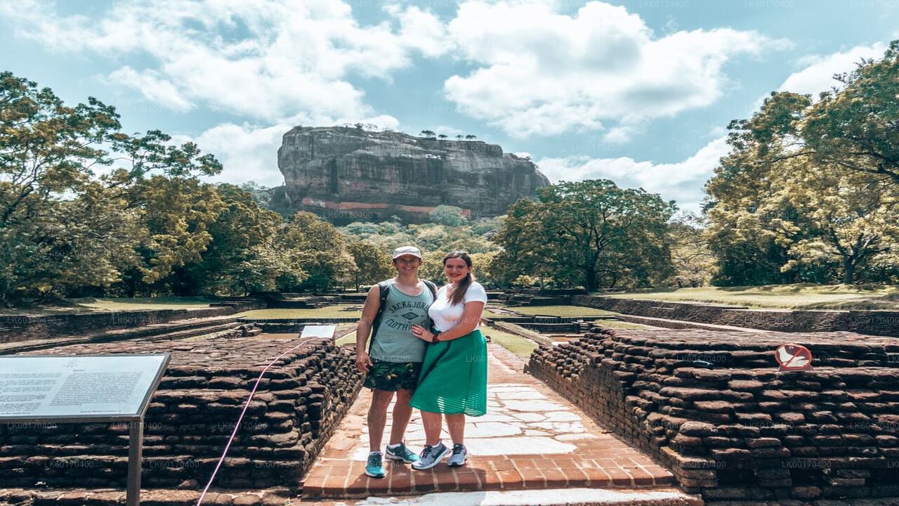 Safari por la roca de Sigiriya y elefantes salvajes desde Kandy