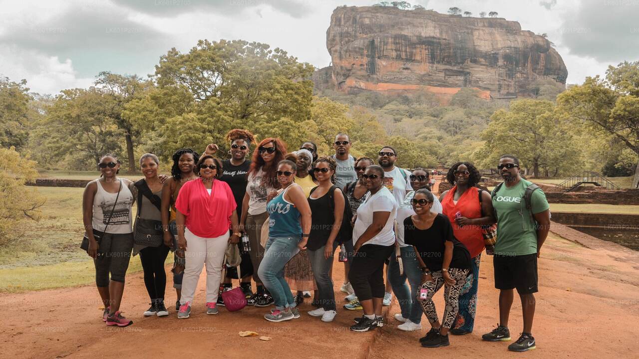 Safari por la roca de Sigiriya y elefantes salvajes desde Negombo