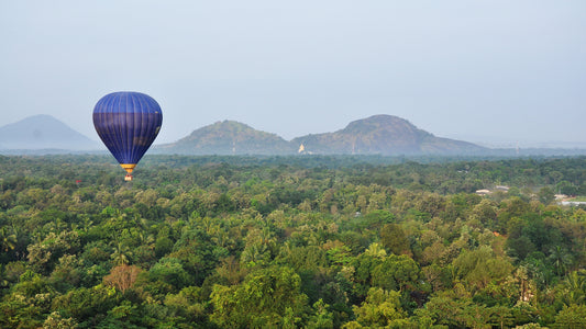 Excursión en globo aerostático desde Sigiriya