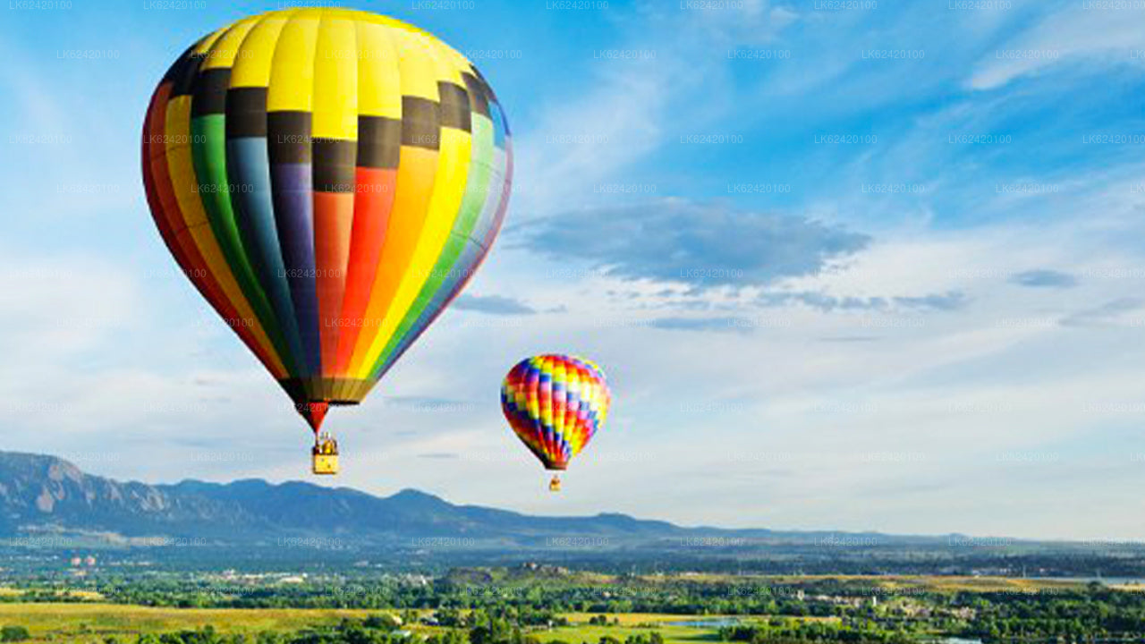 Excursión en globo aerostático desde Kandalama