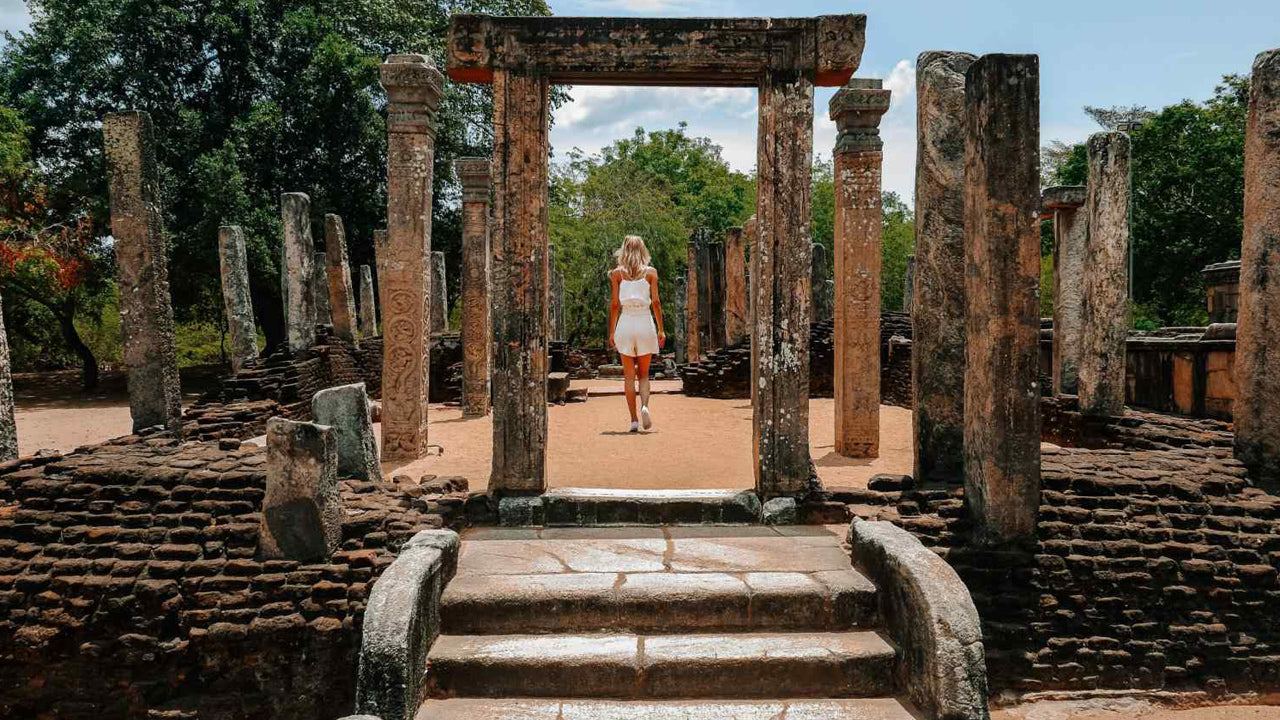 Entradas a la ciudad antigua de Polonnaruwa