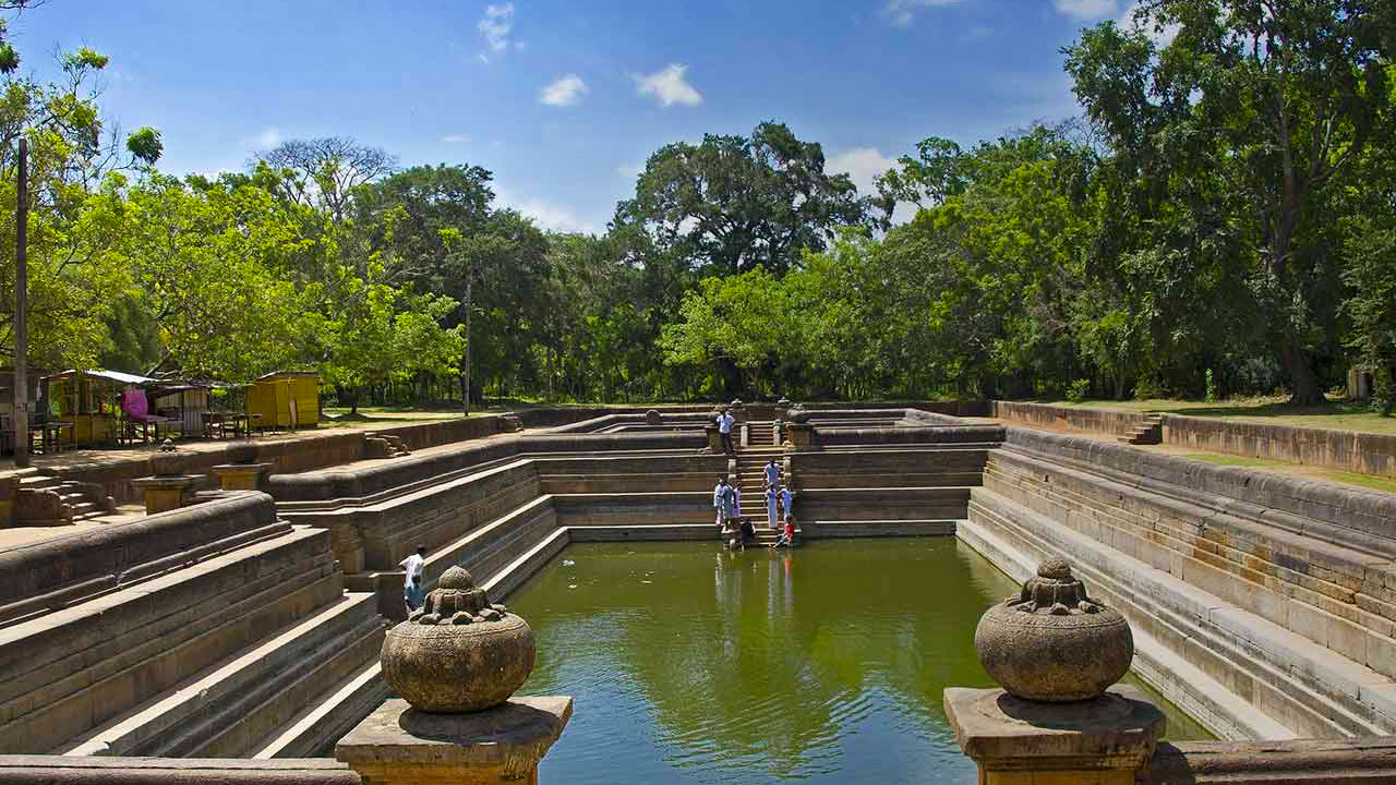 Boleto de entrada al área sagrada de Anuradhapura