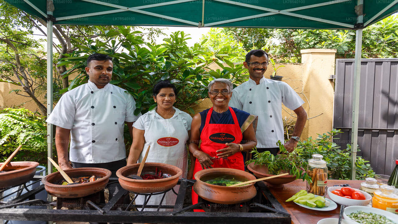 Experimento de cocina con especias de Sri Lanka de Matale