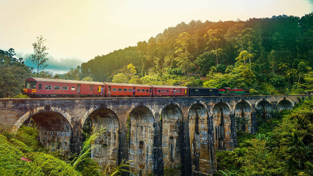 Viaje en tren de Colombo a Ella (tren no: 1015 «Udarata Menike»)