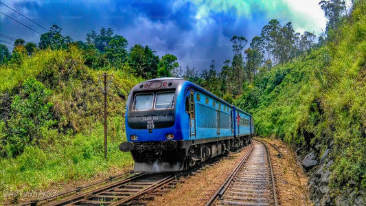 Viaje en tren de Kandy a Ella (número de tren: 1005 «Podi Menike»)