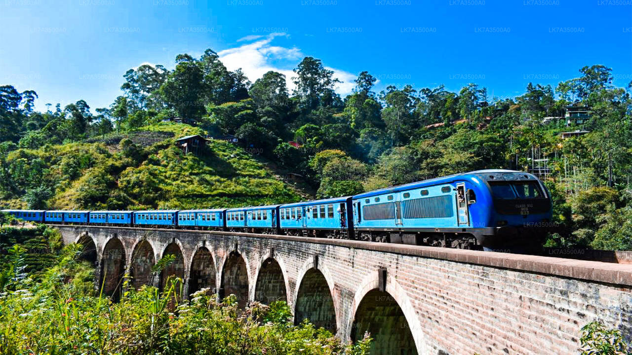 Viaje en tren de Kandy a Ella (número de tren: 1005 «Podi Menike»)