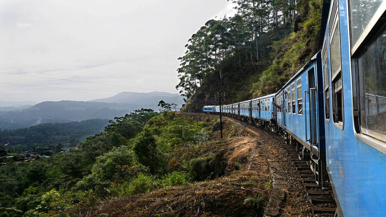 Viaje en tren de Kandy a Badulla (número de tren: 1005 «Podi Menike»)