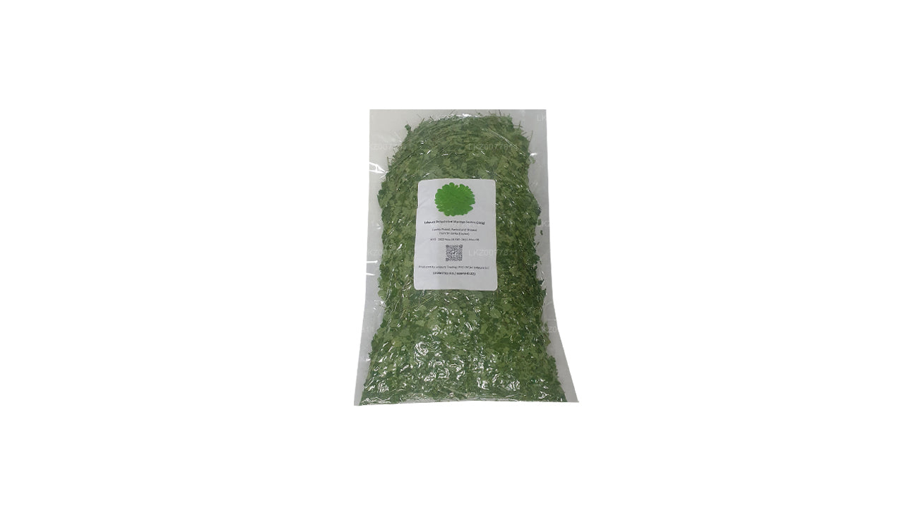 Hojas de moringa deshidratadas Lakpura (250 g)