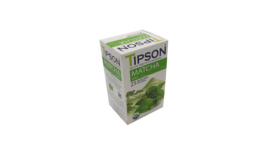 Matcha y menta orgánicos Tipson Tea (37,5 g)
