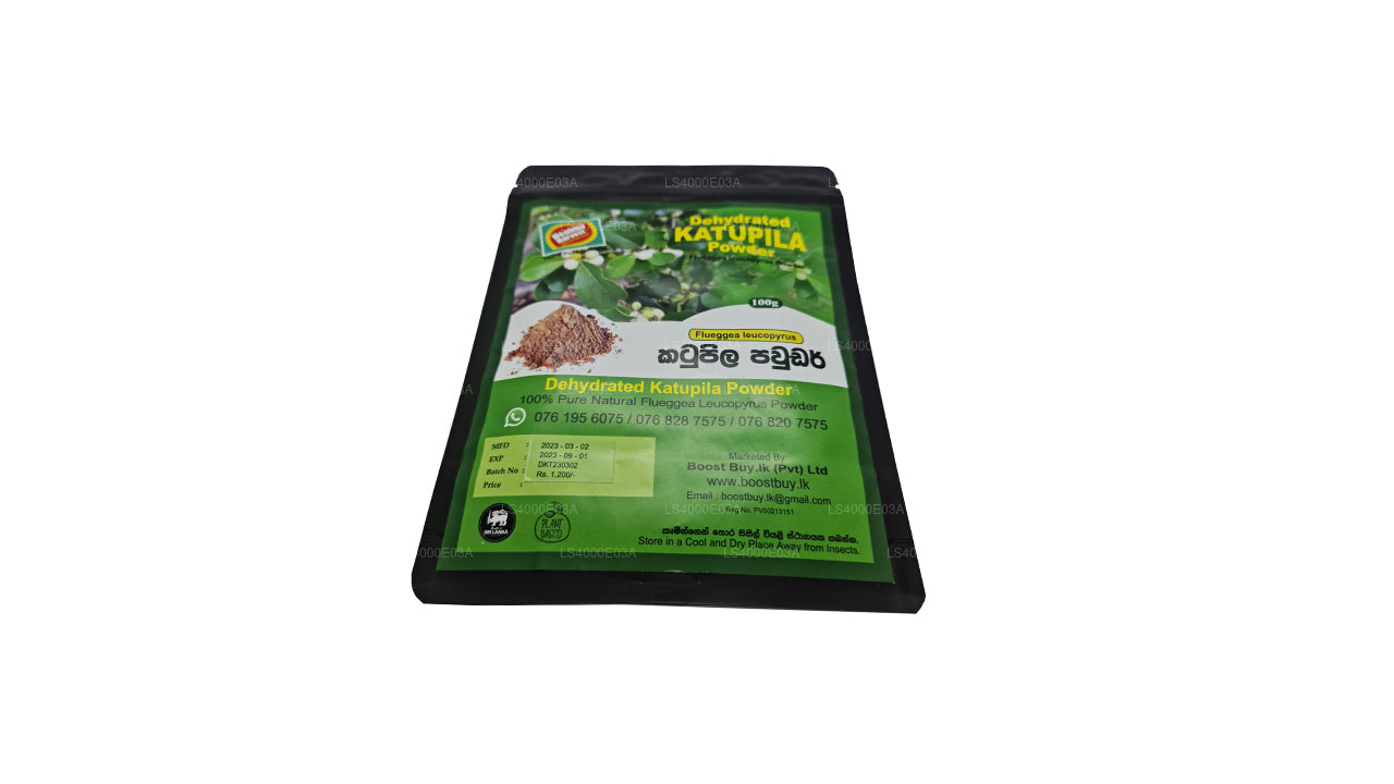 Polvo de katupila deshidratado Healthy Harvest (100 g)