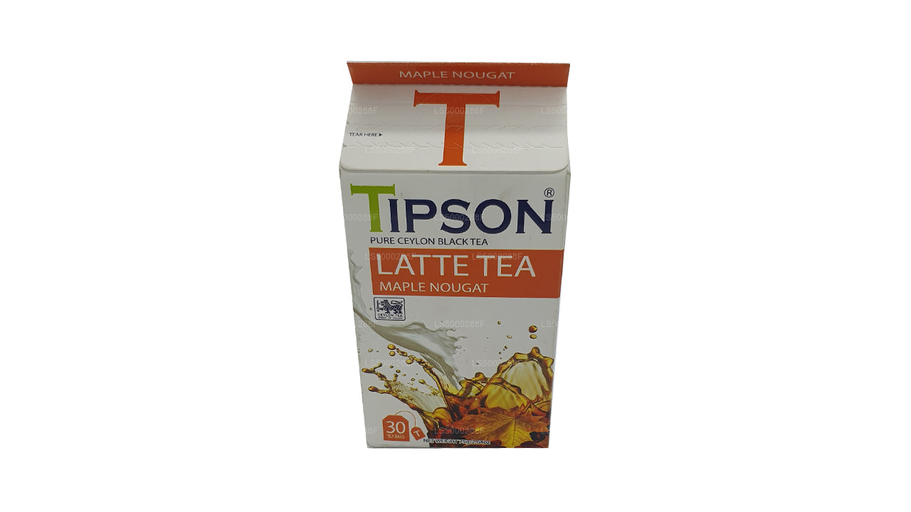 Turrón de té y arce Tipson (75 g)