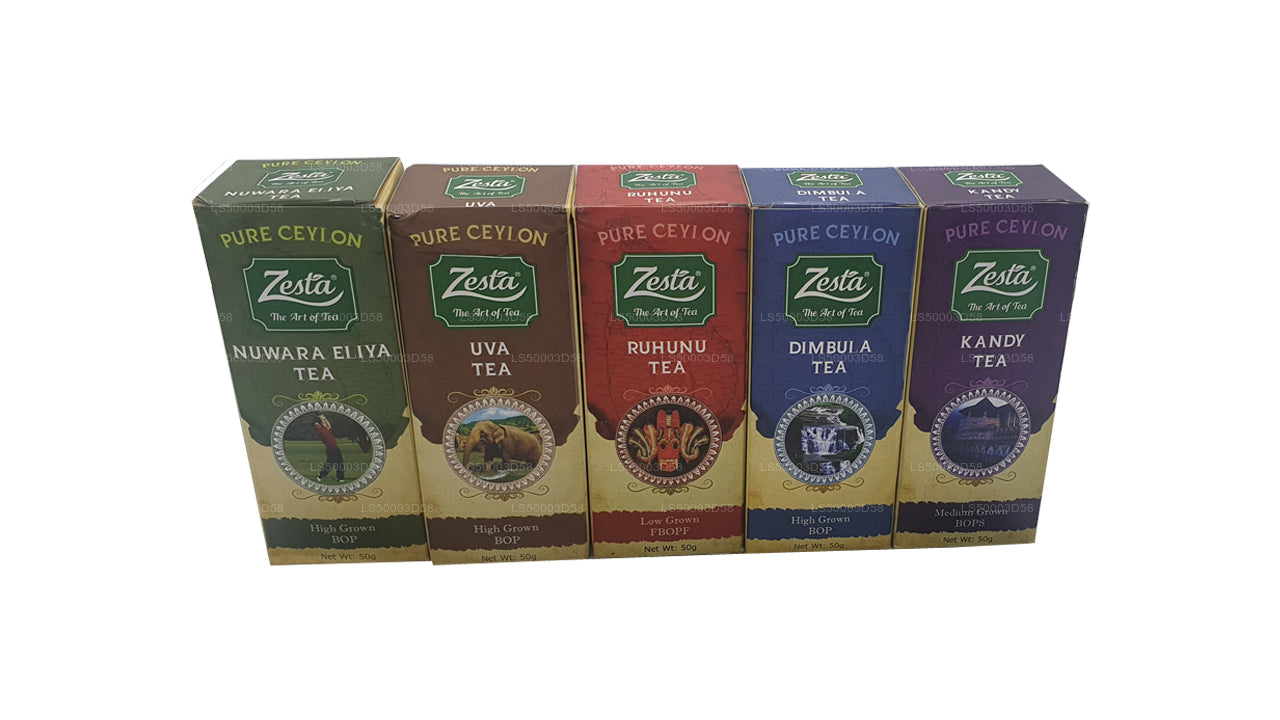 Colección de té regional Zesta Ceylon (250 g)