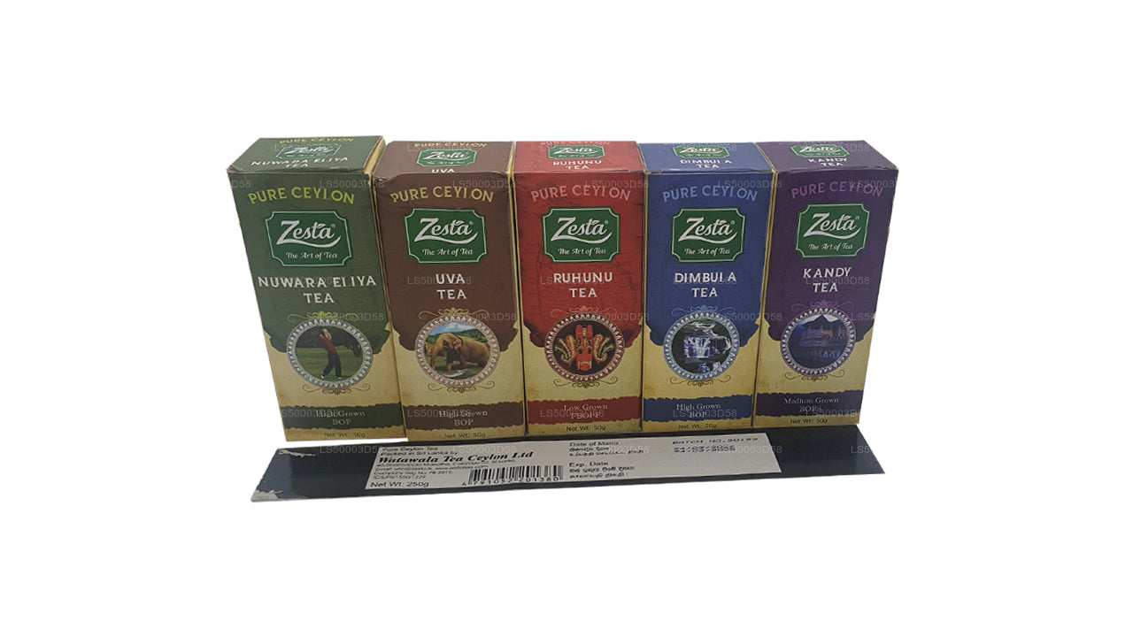 Colección de té regional Zesta Ceylon (250 g)