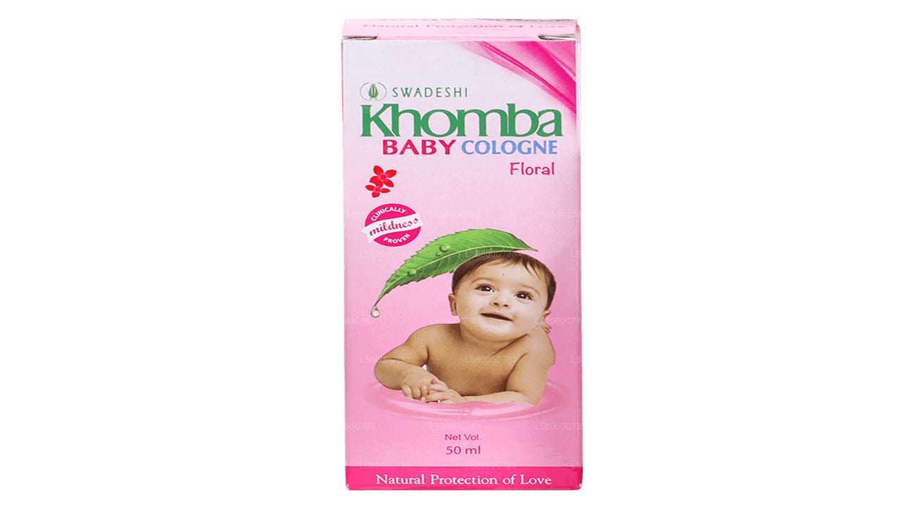 Swadeshi Khomba Baby Cologne Floral (50ml)