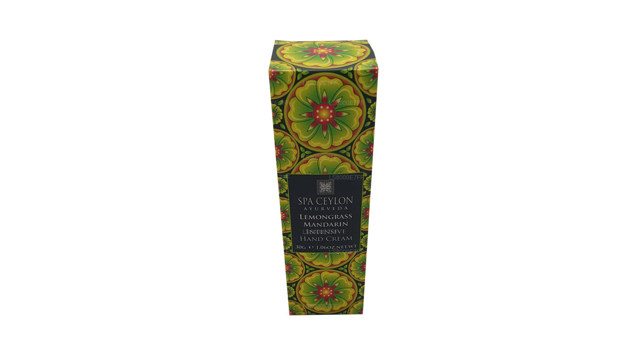 Crema intensiva de manos Spa Ceylon Lemongrass Mandarin (30 g)