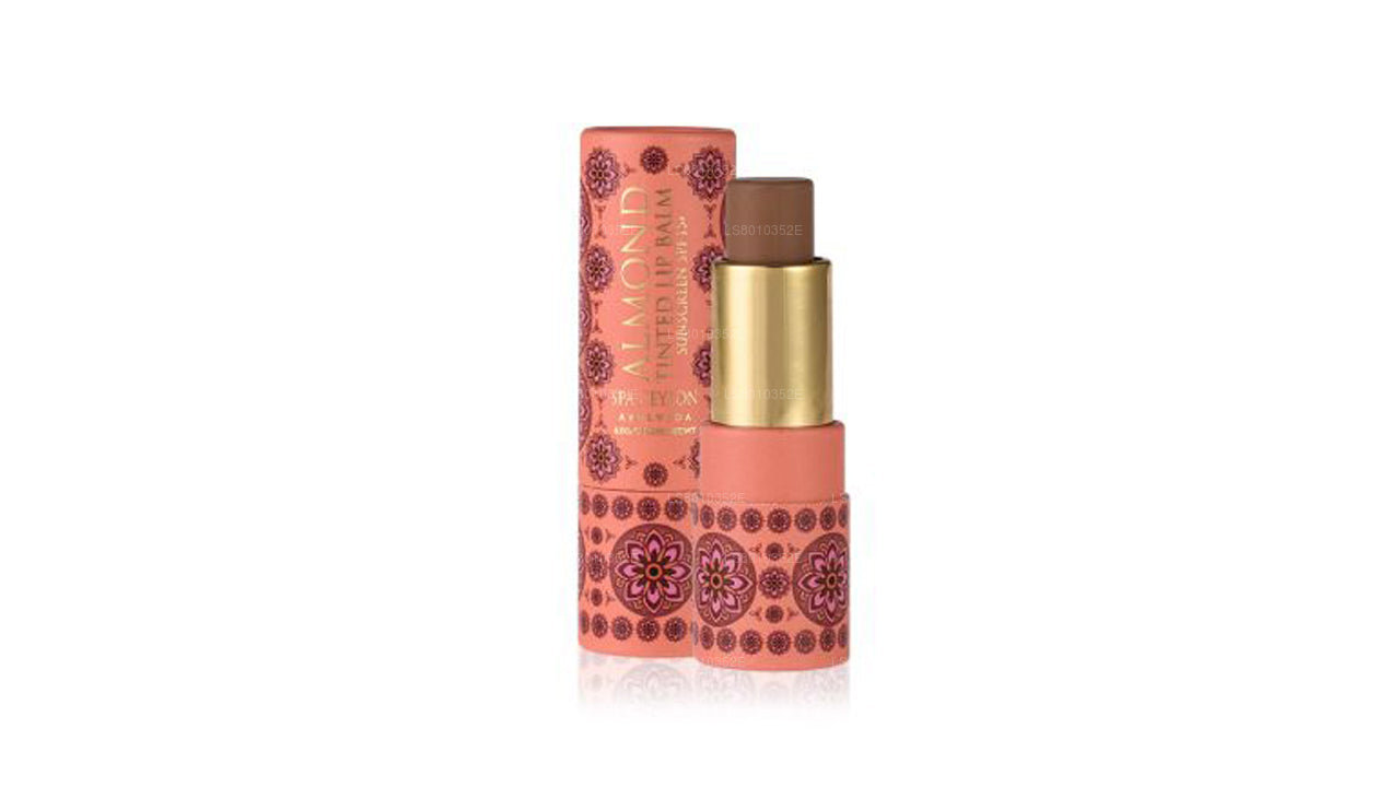 Bálsamo labial Spa Ceylon teñido de almendras Nude SPF 15+