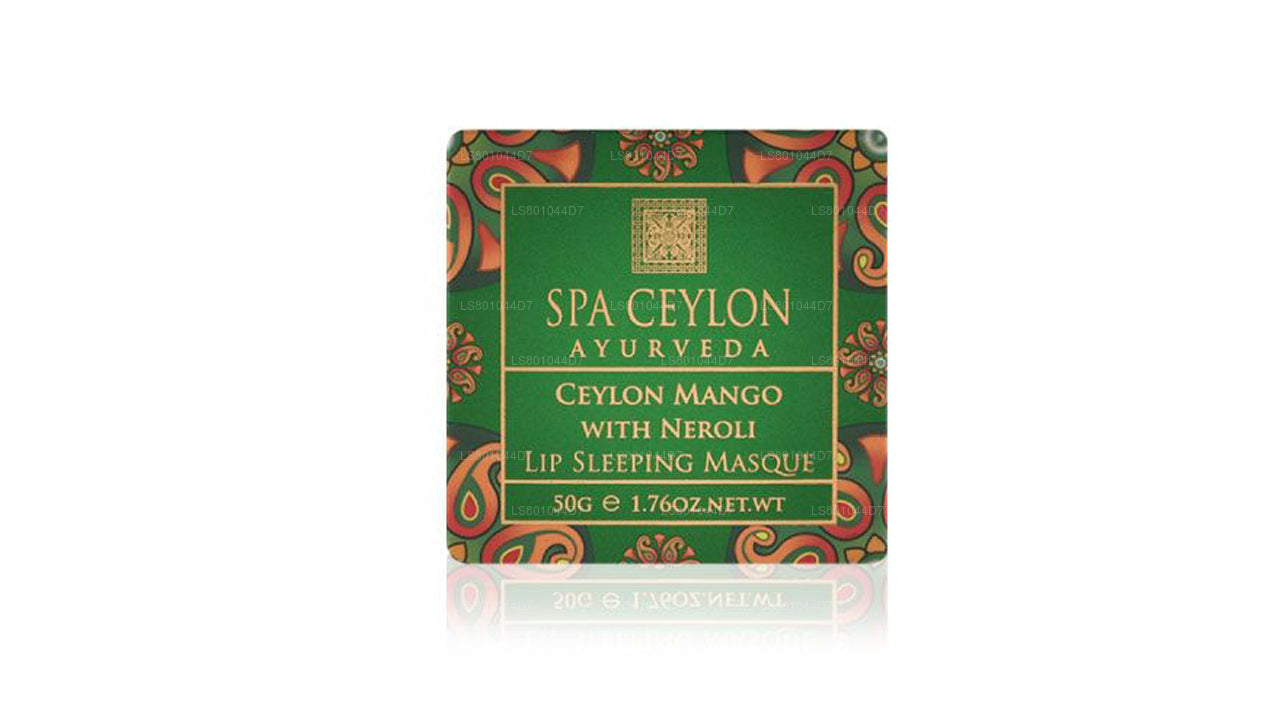 Mascarilla para dormir Spa Ceylon Ceilán con mango y neroli para labios (50 g)