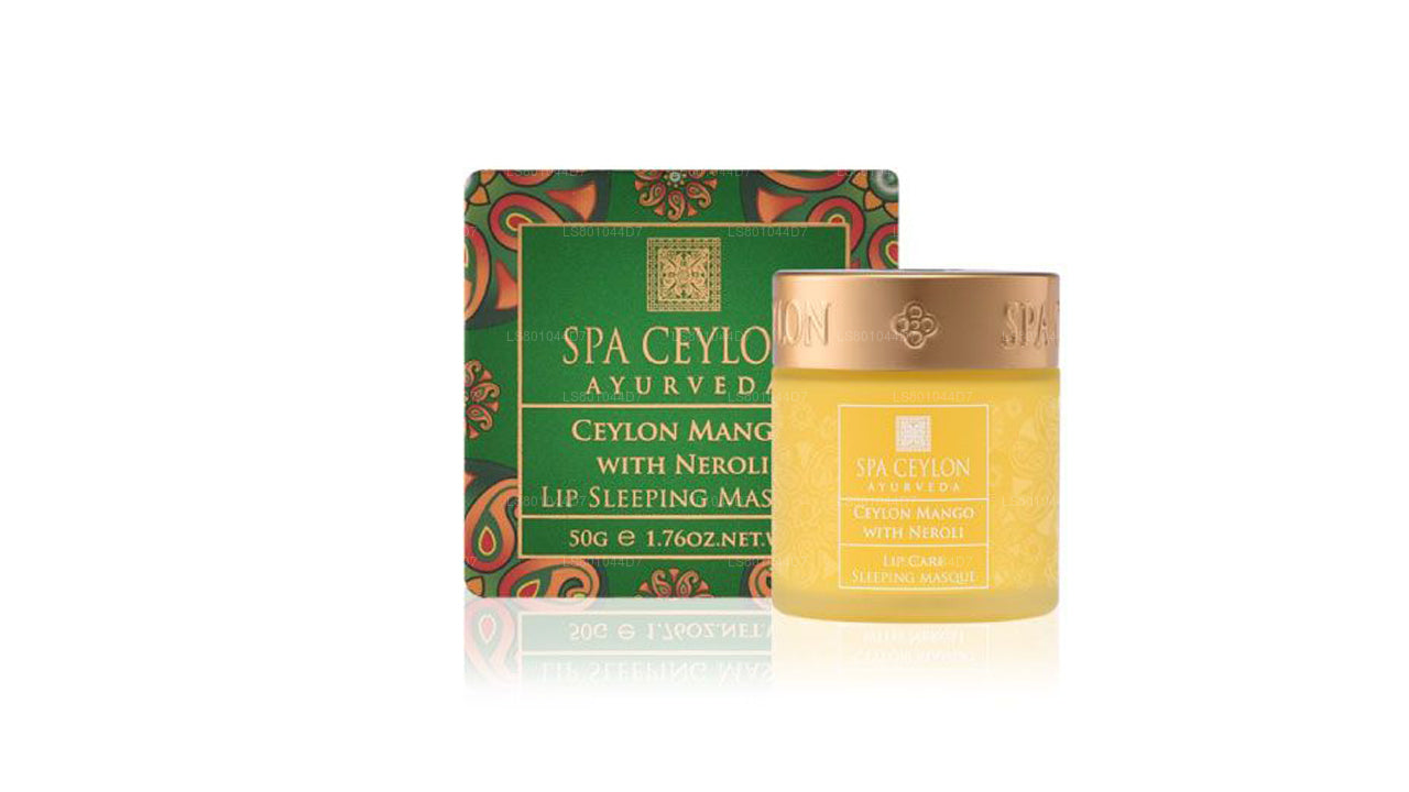 Mascarilla para dormir Spa Ceylon Ceilán con mango y neroli para labios (50 g)