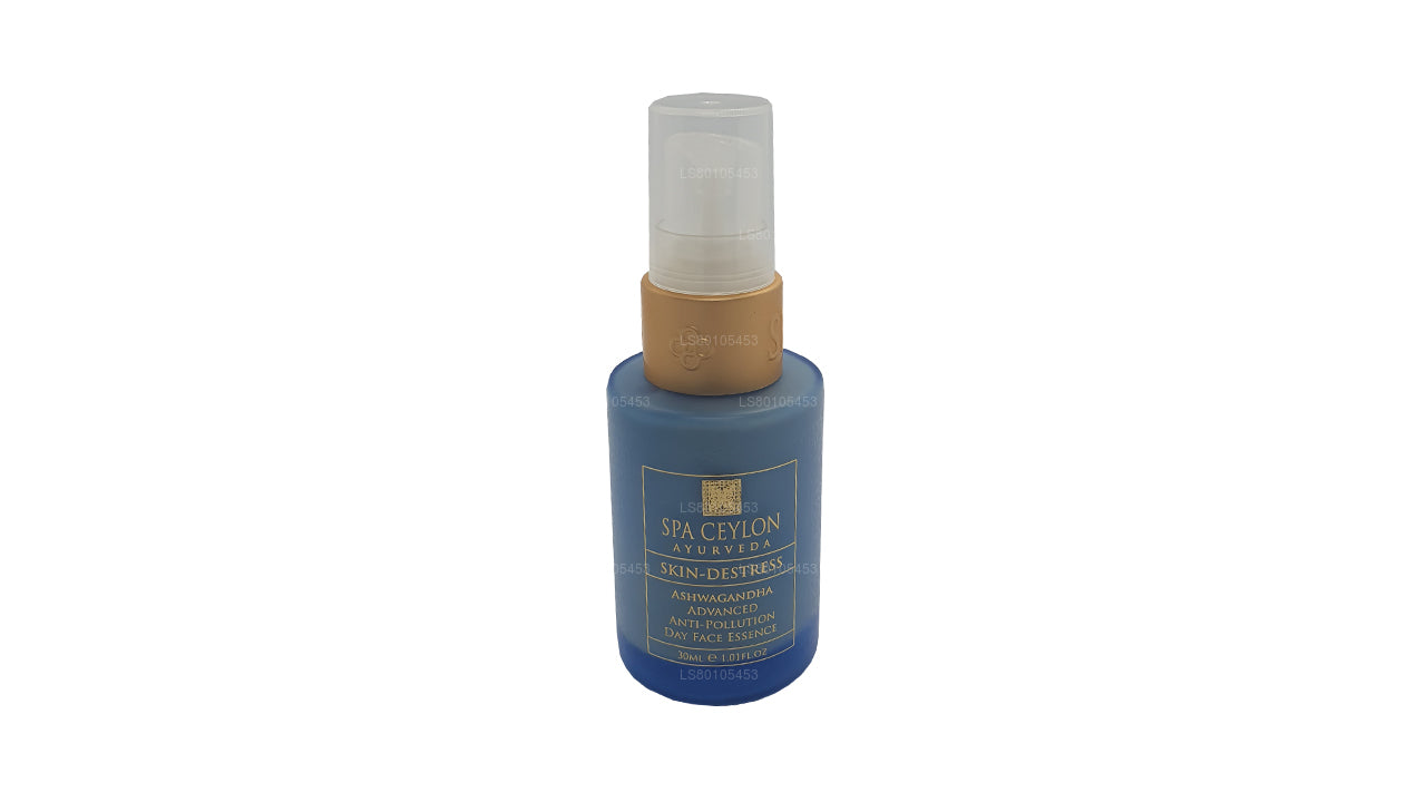 Esencia facial de día antipolución avanzada con Ashwagandha Skin Destress de Spa Ceylon (30 ml)