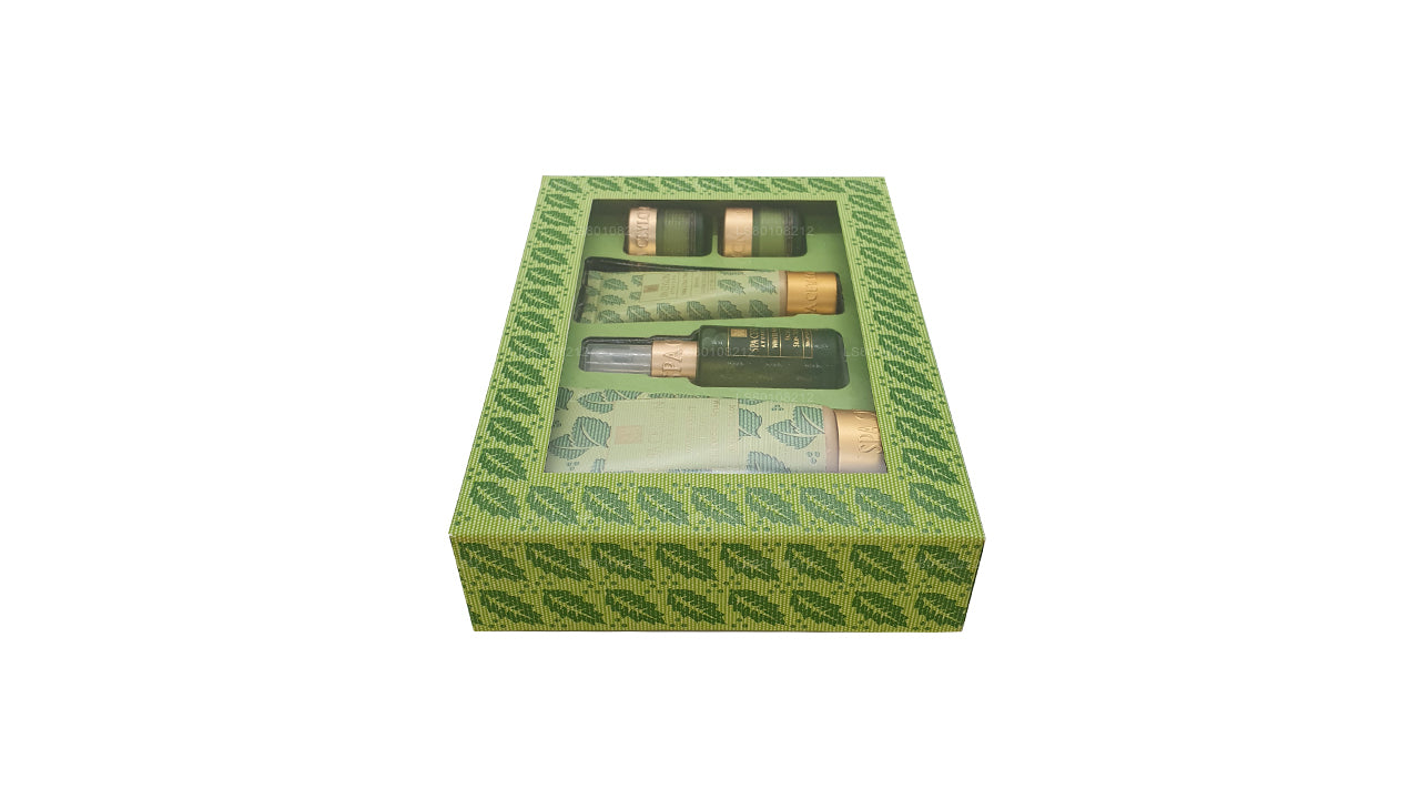 Set de productos esenciales para el cuidado de la piel con neem y árbol de té de Spa Ceylon