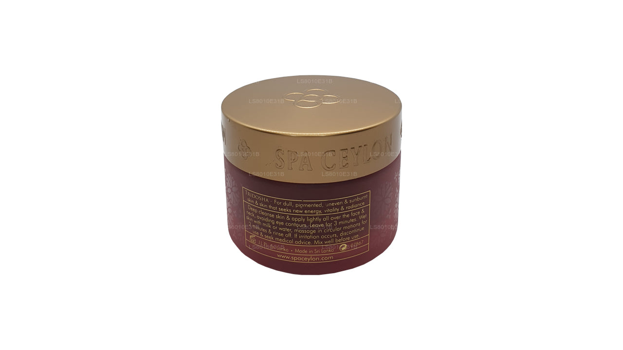 Exfoliante facial en gel Spa Ceylon Skin Energise con cítricos y sandalias rojas (120 g)