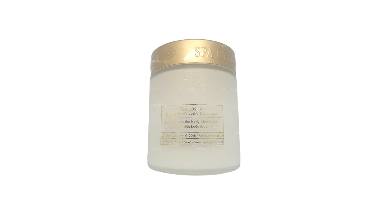 Crema corporal ultra rica de coco virgen al 30% de Spa Ceylon (200 g)