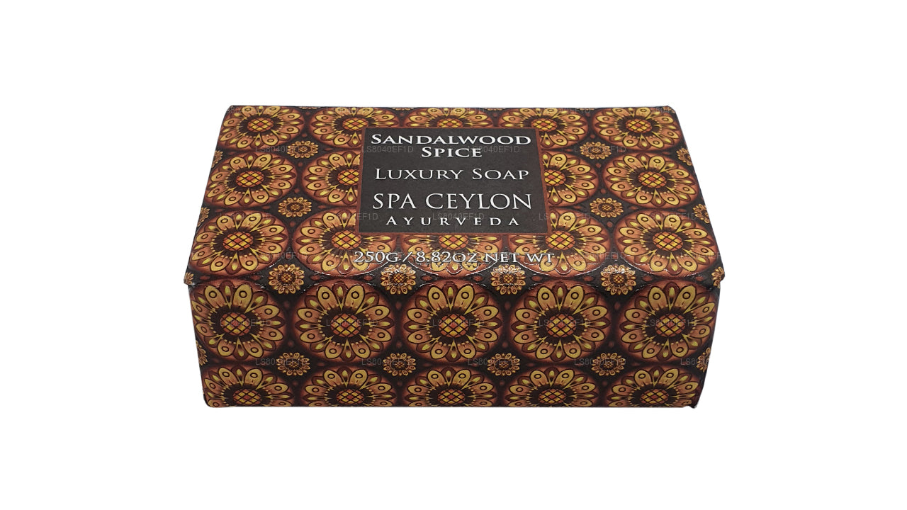 Jabón de lujo Spa Ceylon Sandalwood Spice (250 g)